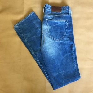 Madewell rail straight denim